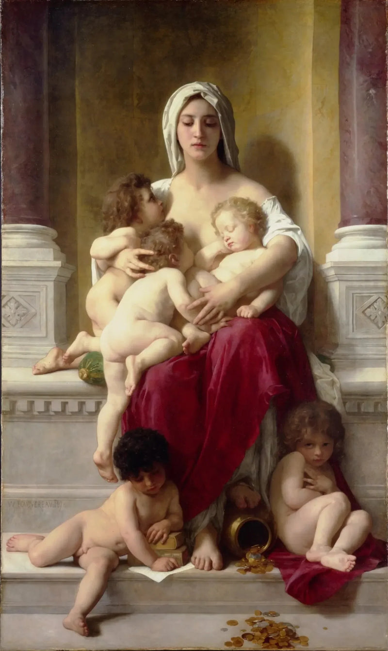 Miłosierdzie - Bouguereau