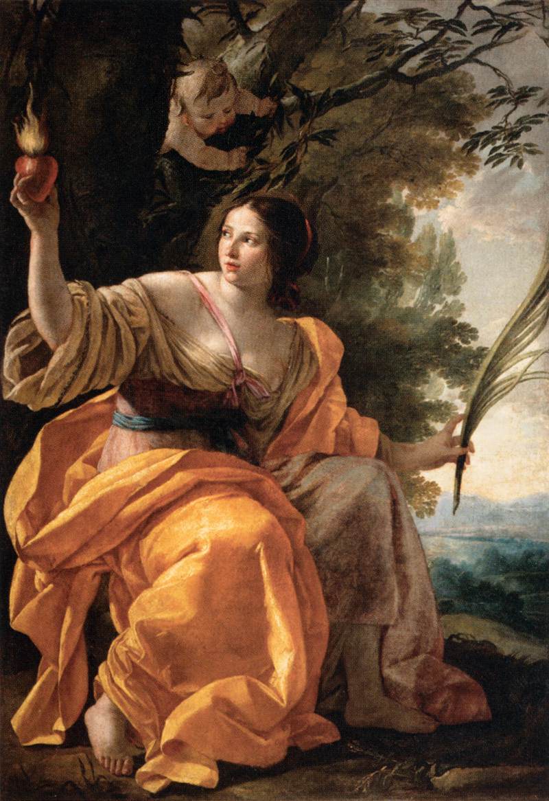 Niebońska miłosierdzie - Simon Vouet