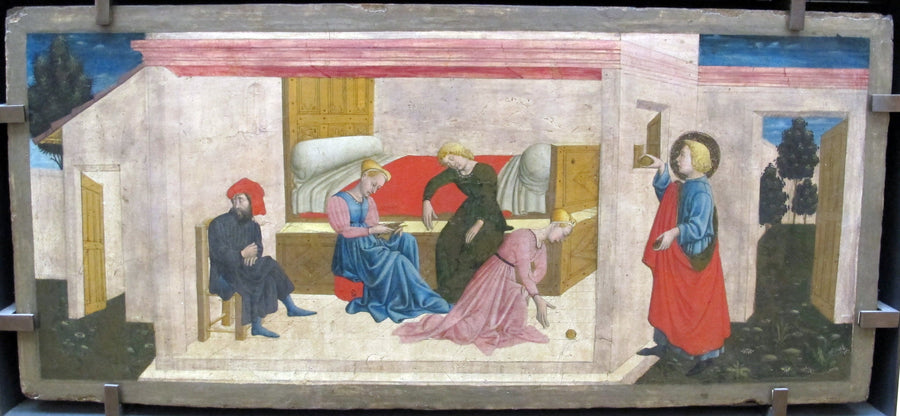Charitas świętego Mikołaja z Bari - Giovanni Francesco da Rimini