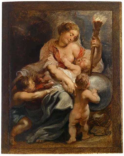 Miłosierdzie oświeca świat - Peter Paul Rubens