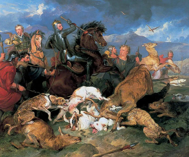 Polowanie na Chevy Chase - Edwin Henry Landseer