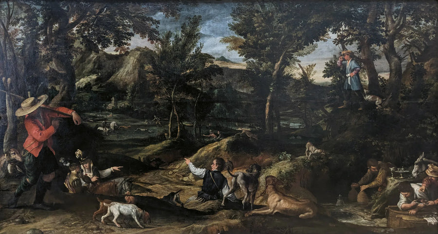 Polowanie - Annibale Carracci