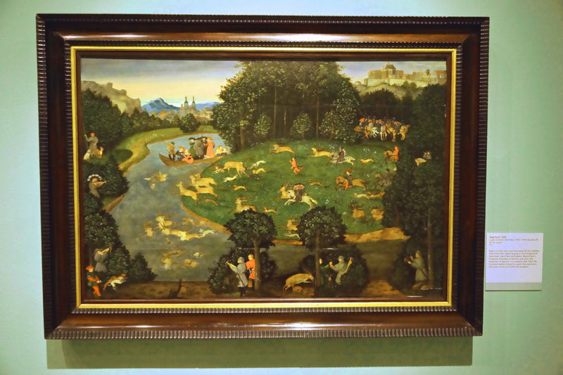 Polowanie na jelenia - Lucas Cranach Starszy