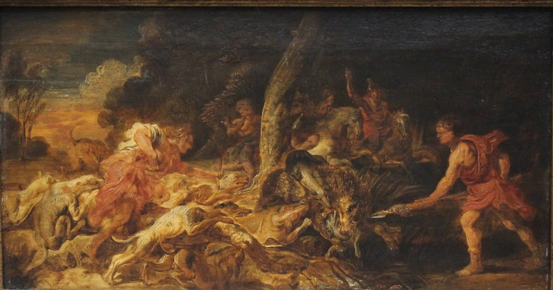 Polowanie na dzika na Nowej Kaledonii - Peter Paul Rubens