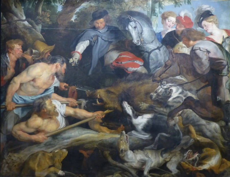 Polowanie na dzika - Peter Paul Rubens