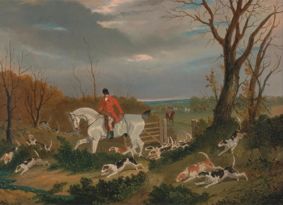 Polowanie na Suffolk: W kierunku okładki w pobliżu Herringswell - John Frederick Herring, Sr.