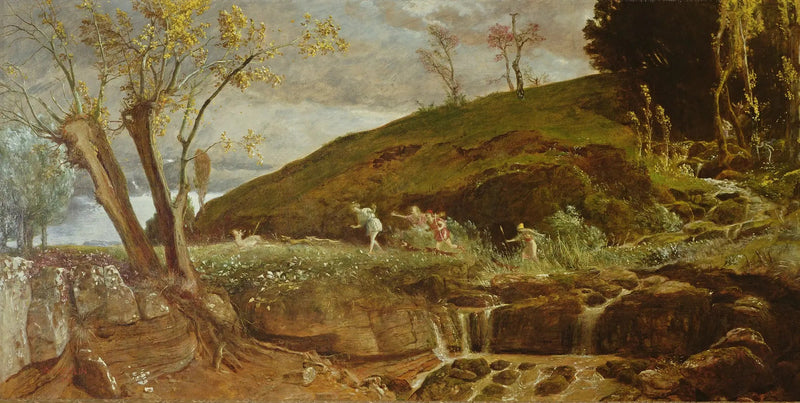Polowanie na Dianę - Arnold Böcklin