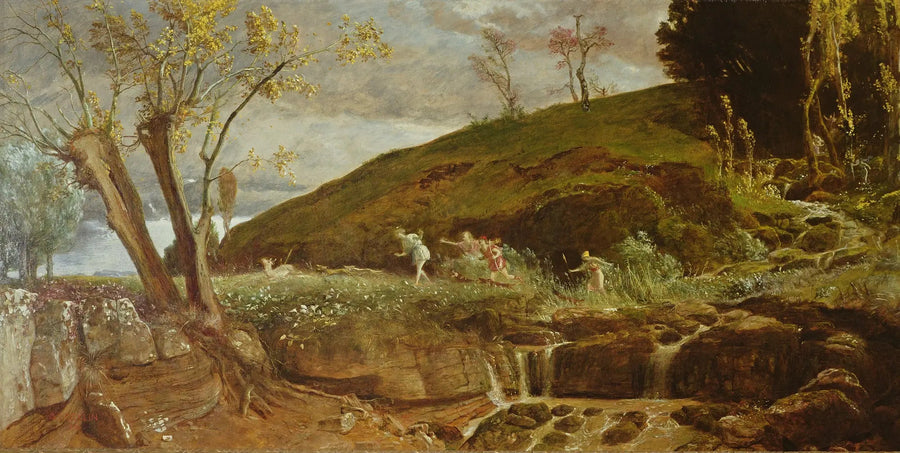 Polowanie na Dianę - Arnold Böcklin