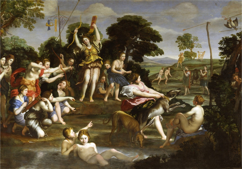 Polowanie na Dianę - Domenichino