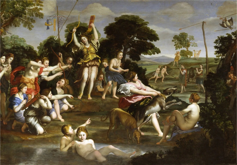 Polowanie na Dianę - Domenichino