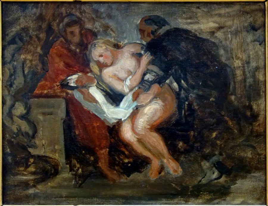 Czysta Zuzanna - Eugène Delacroix