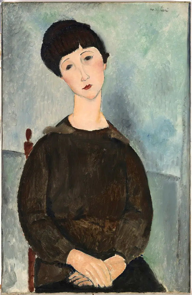 Czarne włosy - Amedeo Modigliani