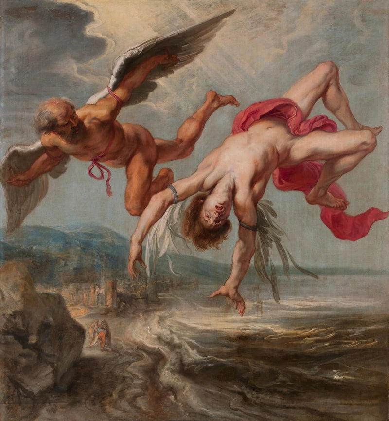 Upadek Ikarusa - Peter Paul Rubens
