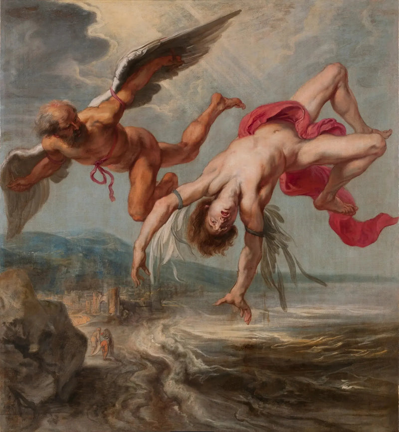 Upadek Ikarusa - Peter Paul Rubens