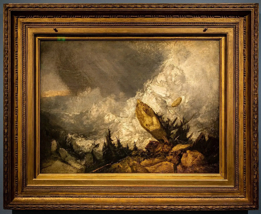 Upadek lawiny w Grisonach - J. M. W. Turner