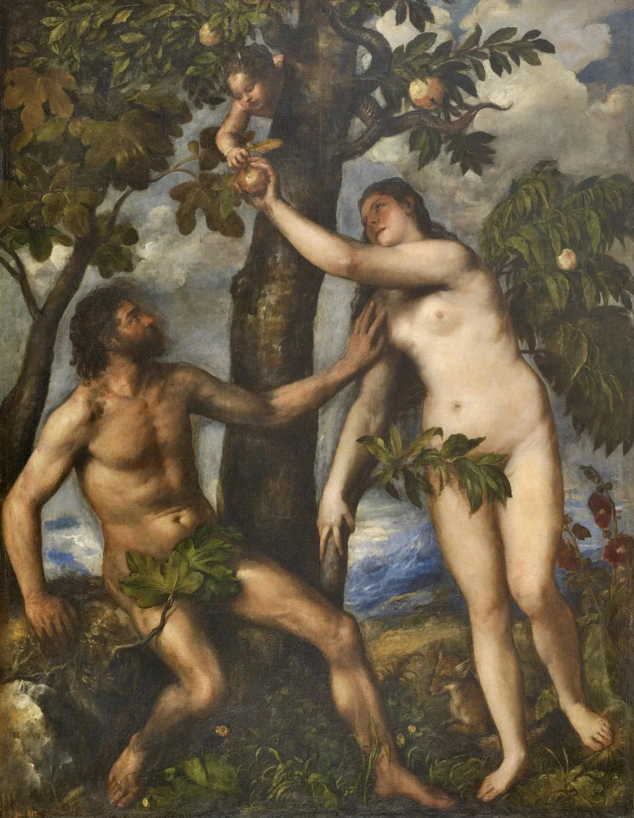 Upadek człowieka - Titian