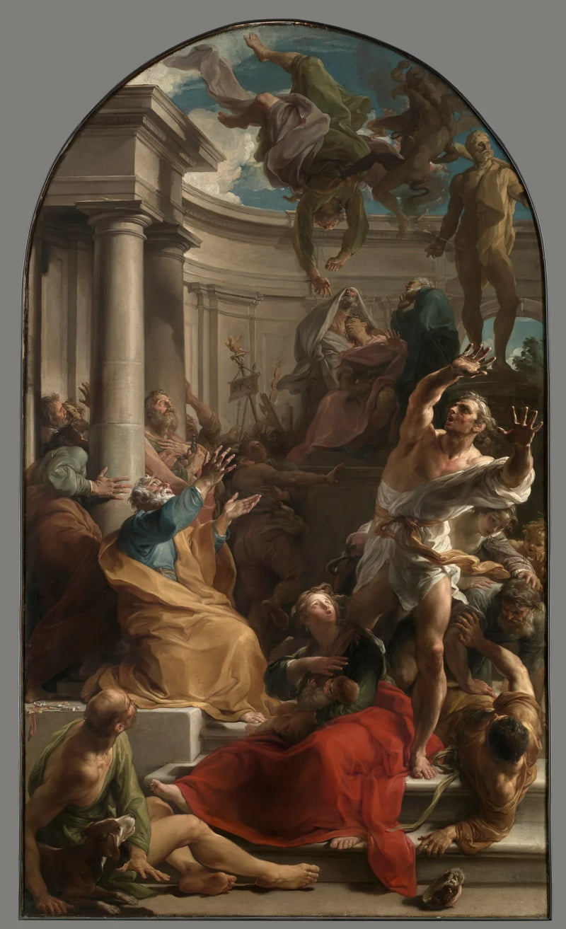 Upadek Simona Maga - Pompeo Batoni