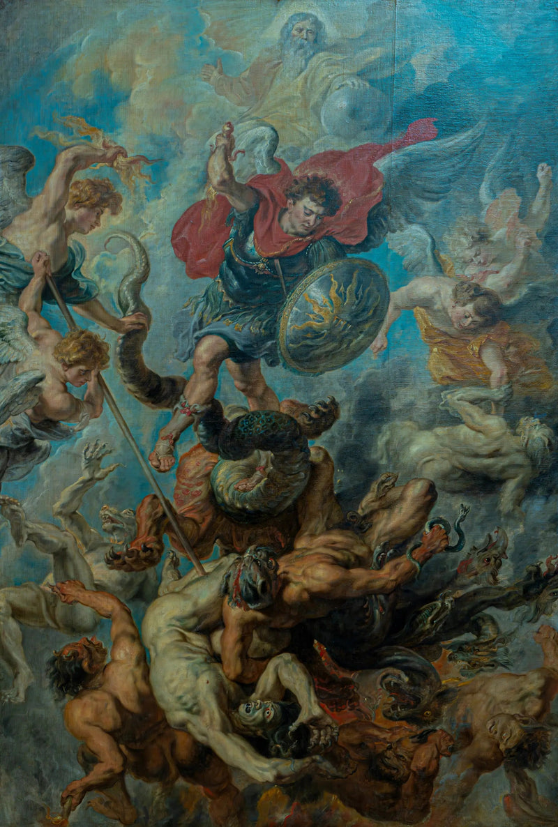 Upadek zbuntowanych aniołów - Peter Paul Rubens