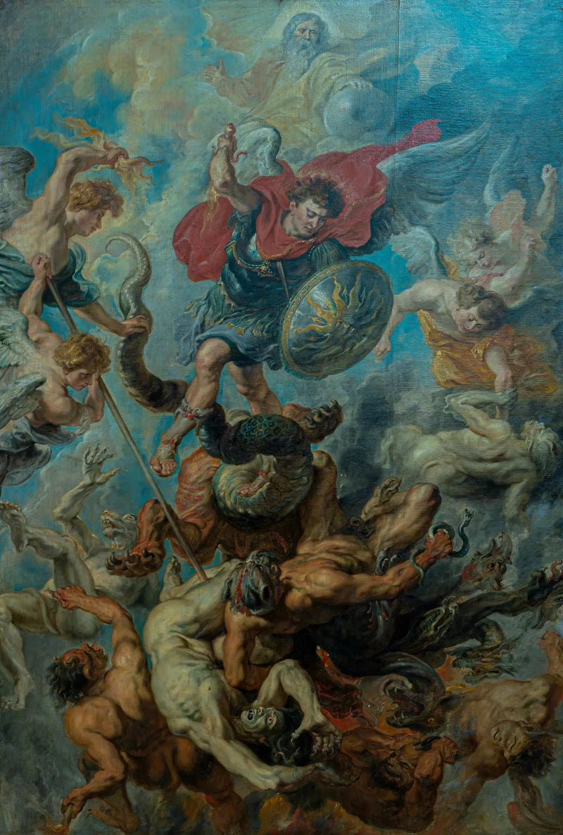 Upadek zbuntowanych aniołów - Peter Paul Rubens