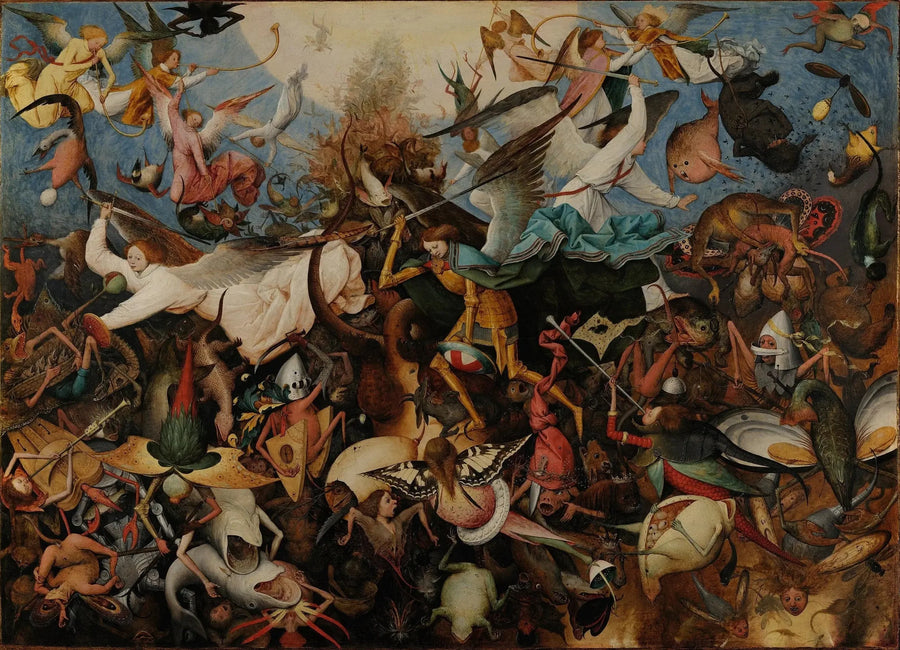 Upadek zbuntowanych aniołów - Pieter Brueghel Starszy