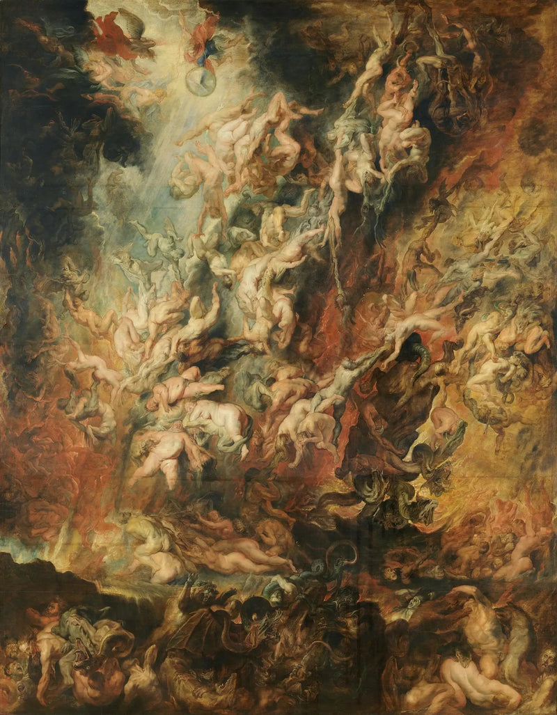 Upadek potępionych - Peter Paul Rubens