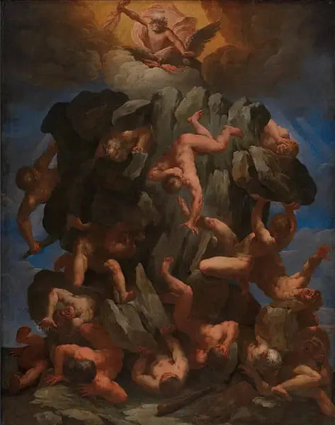 Upadek gigantów - Guido Reni