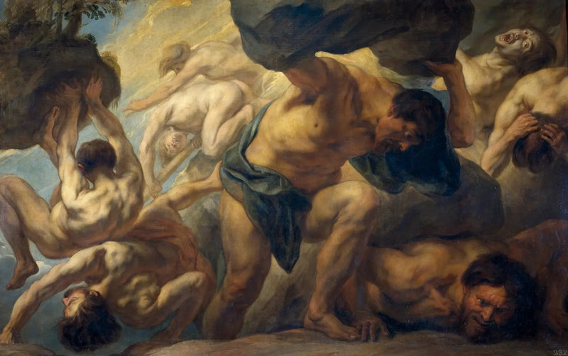 Upadek olbrzymów - Peter Paul Rubens