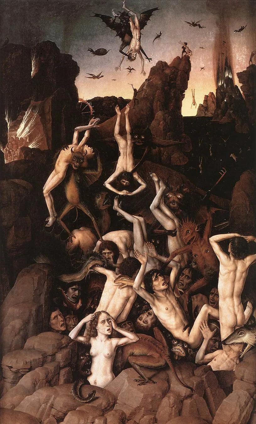 Upadek potępionych - Dirk Bouts