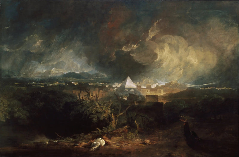 Piąta Plaga Egiptu - J. M. W. Turner