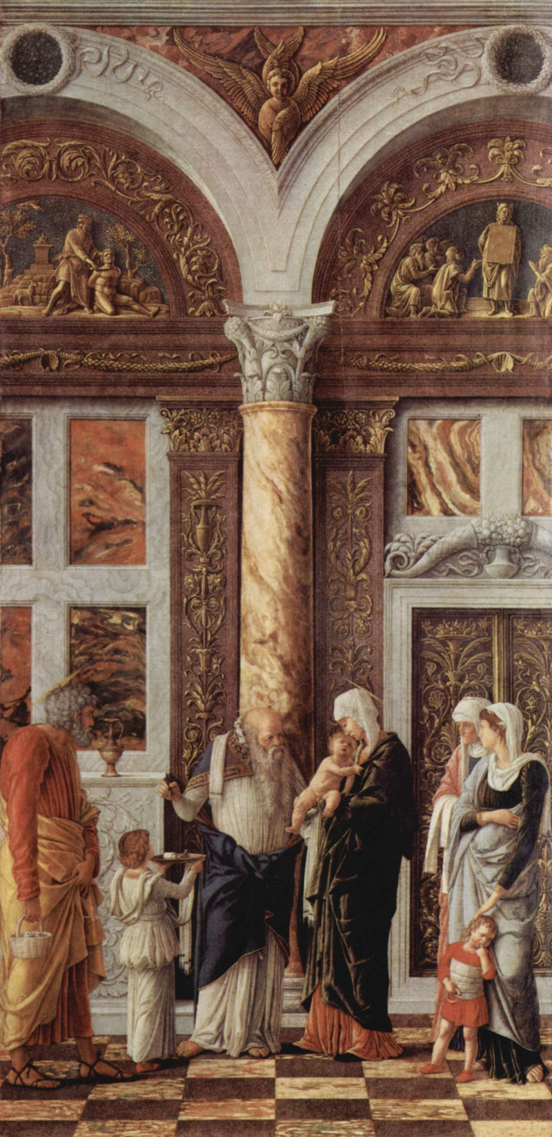 Otoczenie Jezusa - Andrea Mantegna