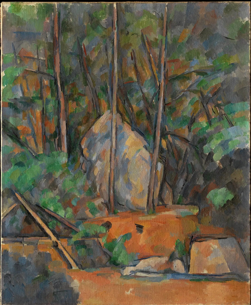 Cysterna w parku Zamku Noir - Paul Cézanne