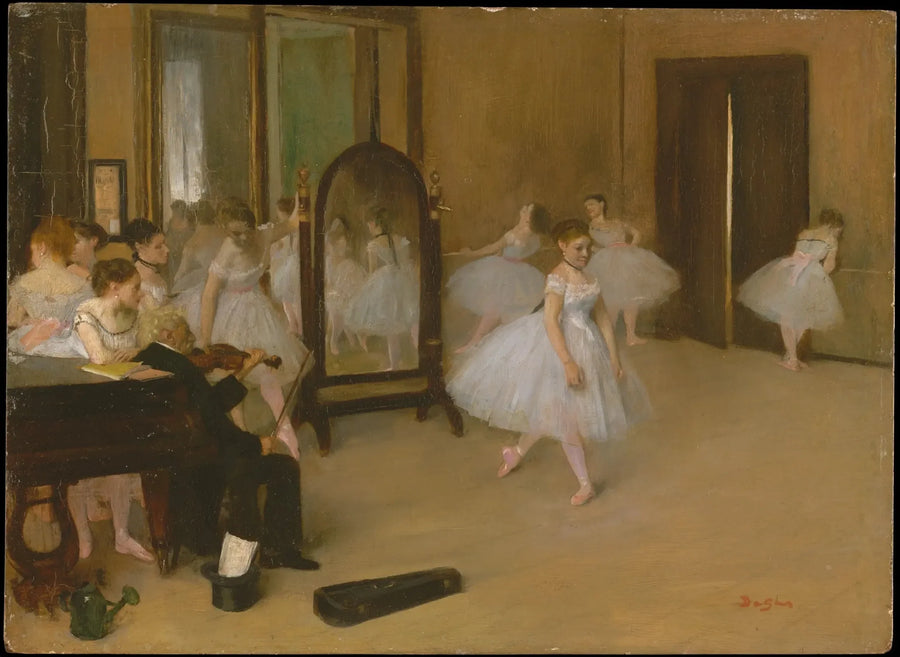 Klasa tańca - Edgar Degas