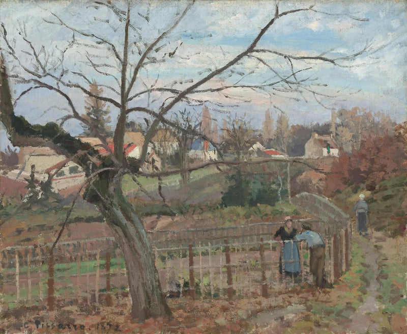 Ogrodzenie - Camille Pissarro
