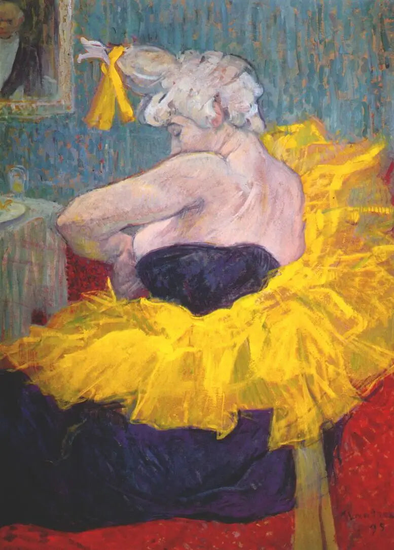 Klaunica Cha-U-Kao - Henri de Toulouse-Lautrec