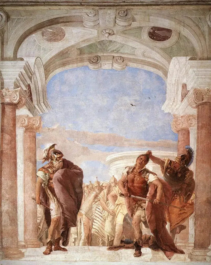 Gniew Achillesa - Giovanni Battista Tiepolo