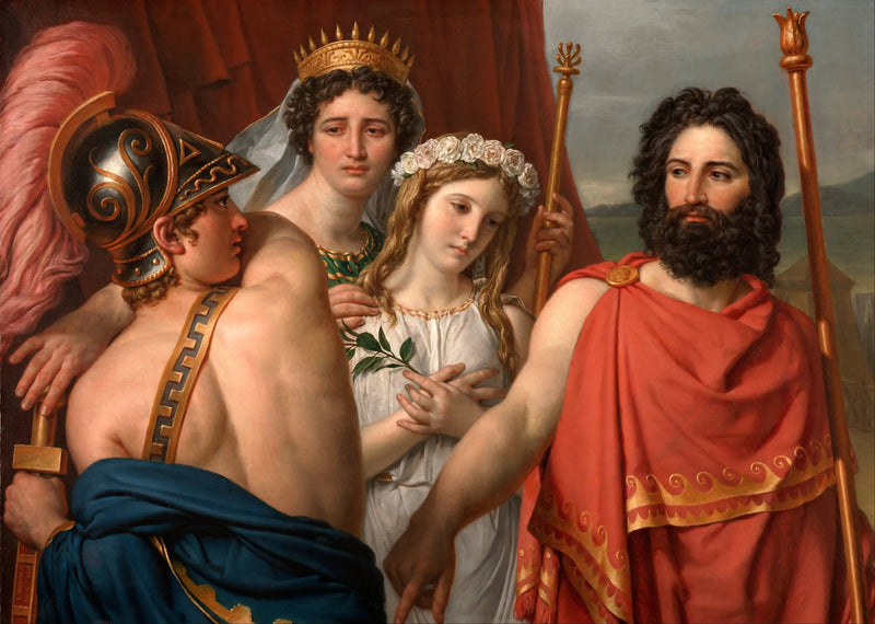 Gniew Achillesa - Jacques-Louis David