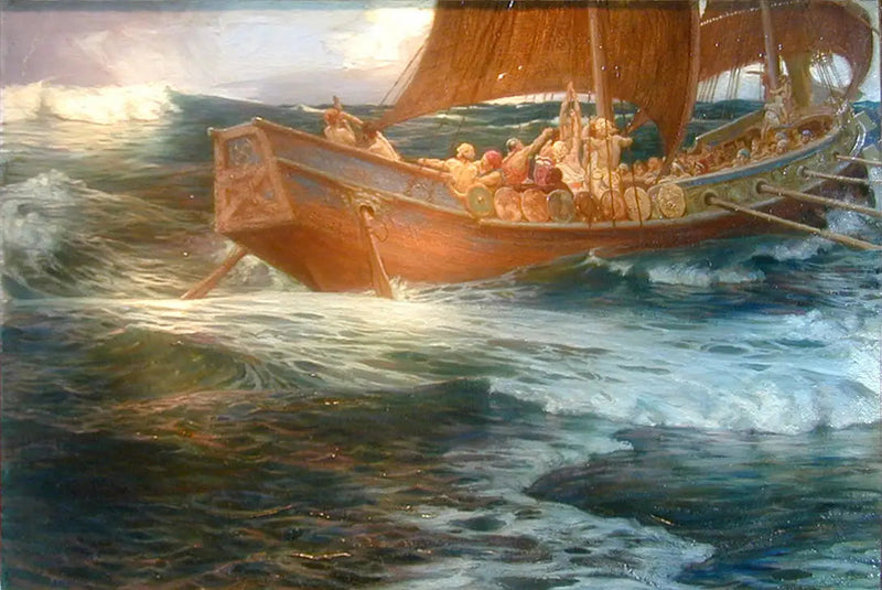 Gniew boga morza - Herbert Draper