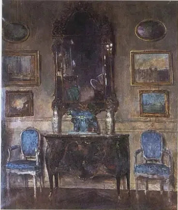 Komoda lakierowana - Jean Béraud