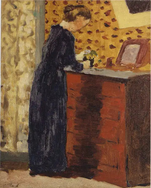 Czerwona komoda - Édouard Vuillard
