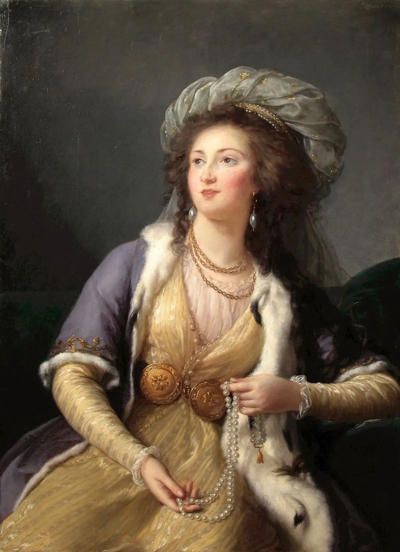 Hrabina de Clermont-Tonnerreen, sułtanka - Élisabeth Vigée Le Brun