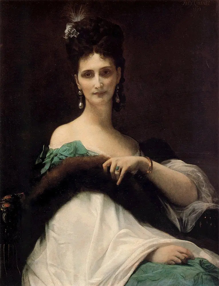 Hrabina de Keller - Alexandre Cabanel