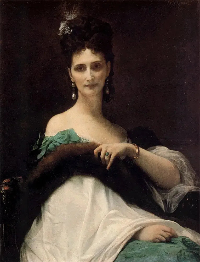 Hrabina de Keller - Alexandre Cabanel