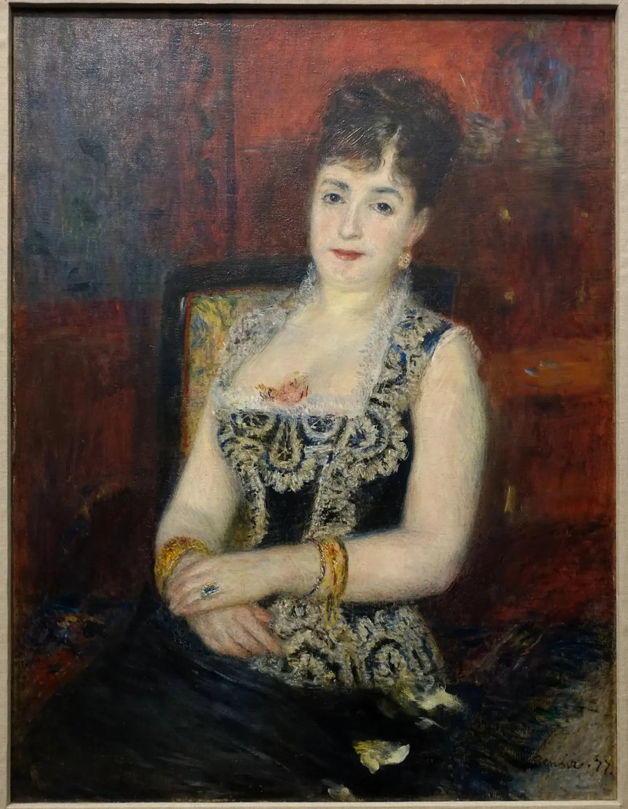 Hrabina de Pourtalès, z domu Mélanie de Bussière - Pierre-Auguste Renoir