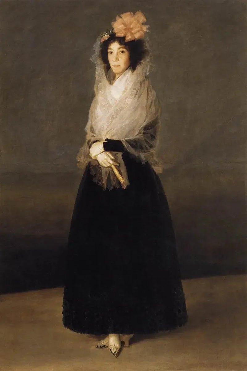 Hrabina del Carpio, markiza de La Solana - Francisco de Goya