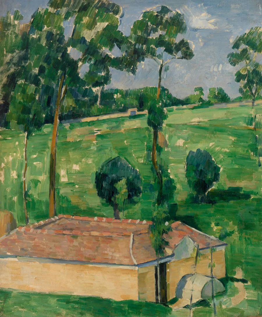 Przewodzenie wody - Paul Cézanne