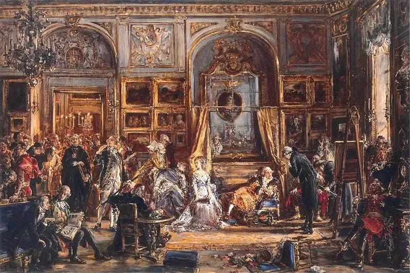 Konstytucja z 3 maja. Sejm czteroletni. Komisja edukacyjna. Przegroda. ONZ D. 1795. - Jan Matejko
