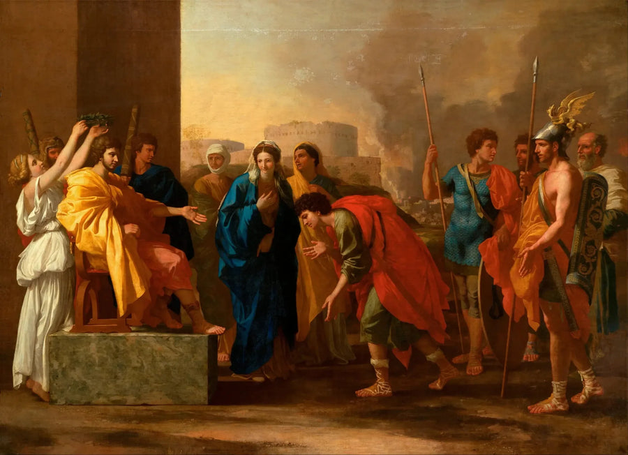 Kontrola Scypiona - Nicolas Poussin