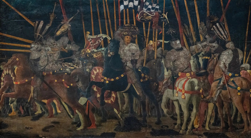Atak kontrataku Micheletto Attendolo da Cotignola - Paolo Uccello