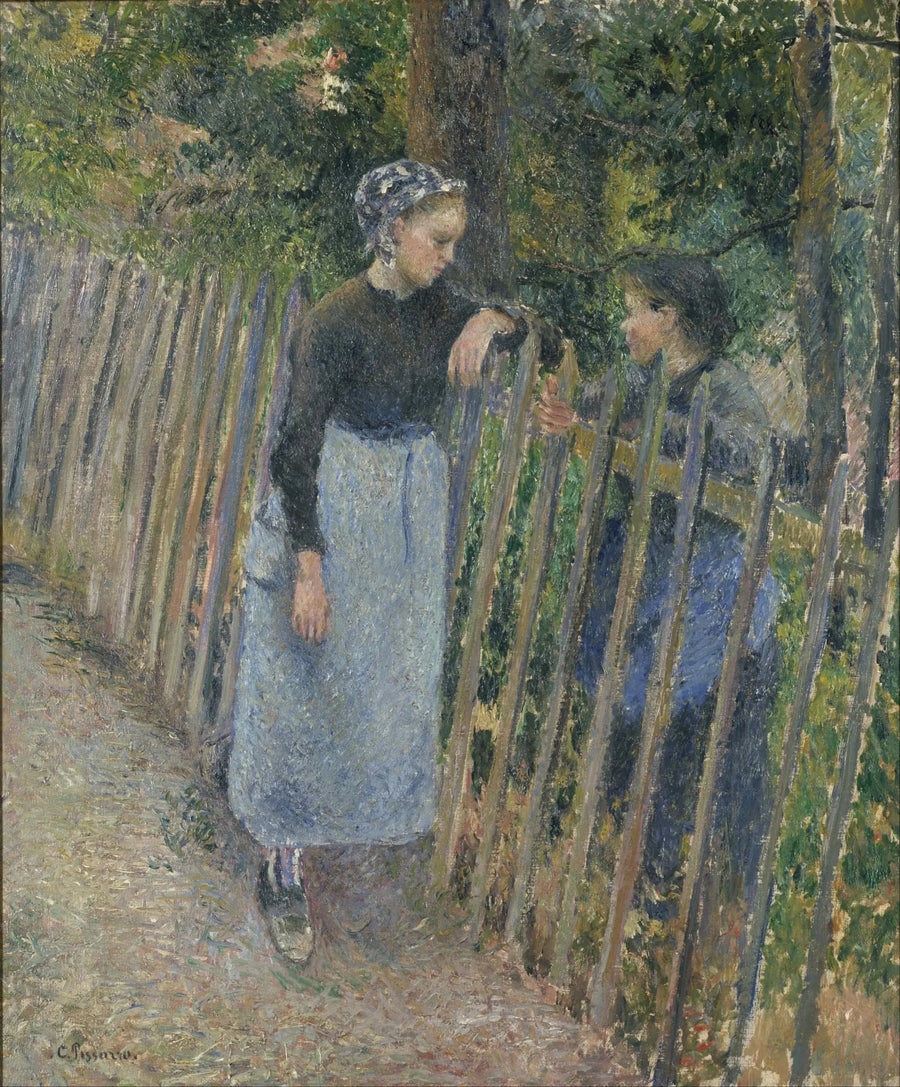 Rozmowa - Camille Pissarro