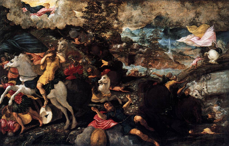 Rozmowa świętego Pawła - Jacopo Tintoretto